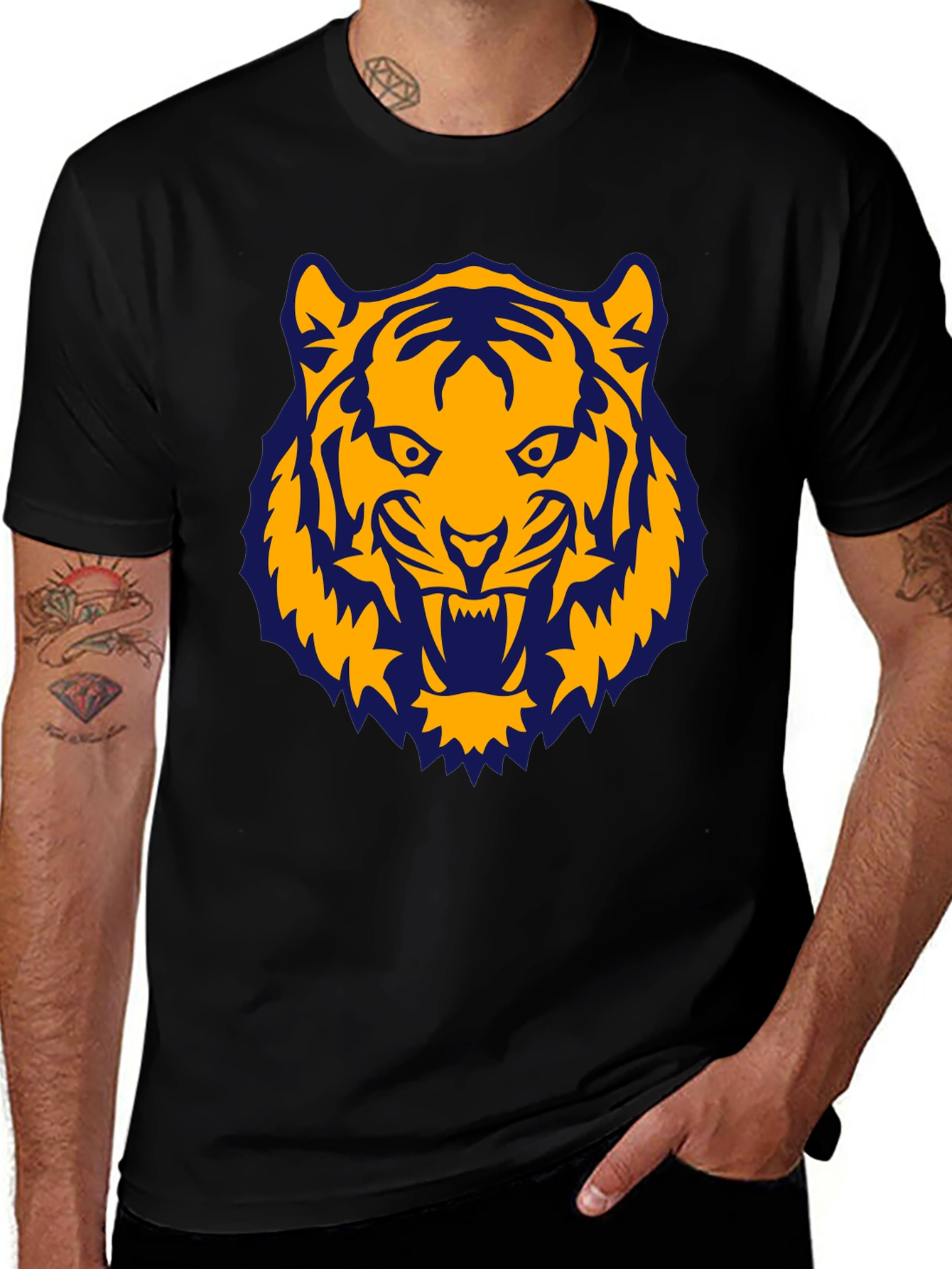 Tiger Graphic Tee - Bold Style