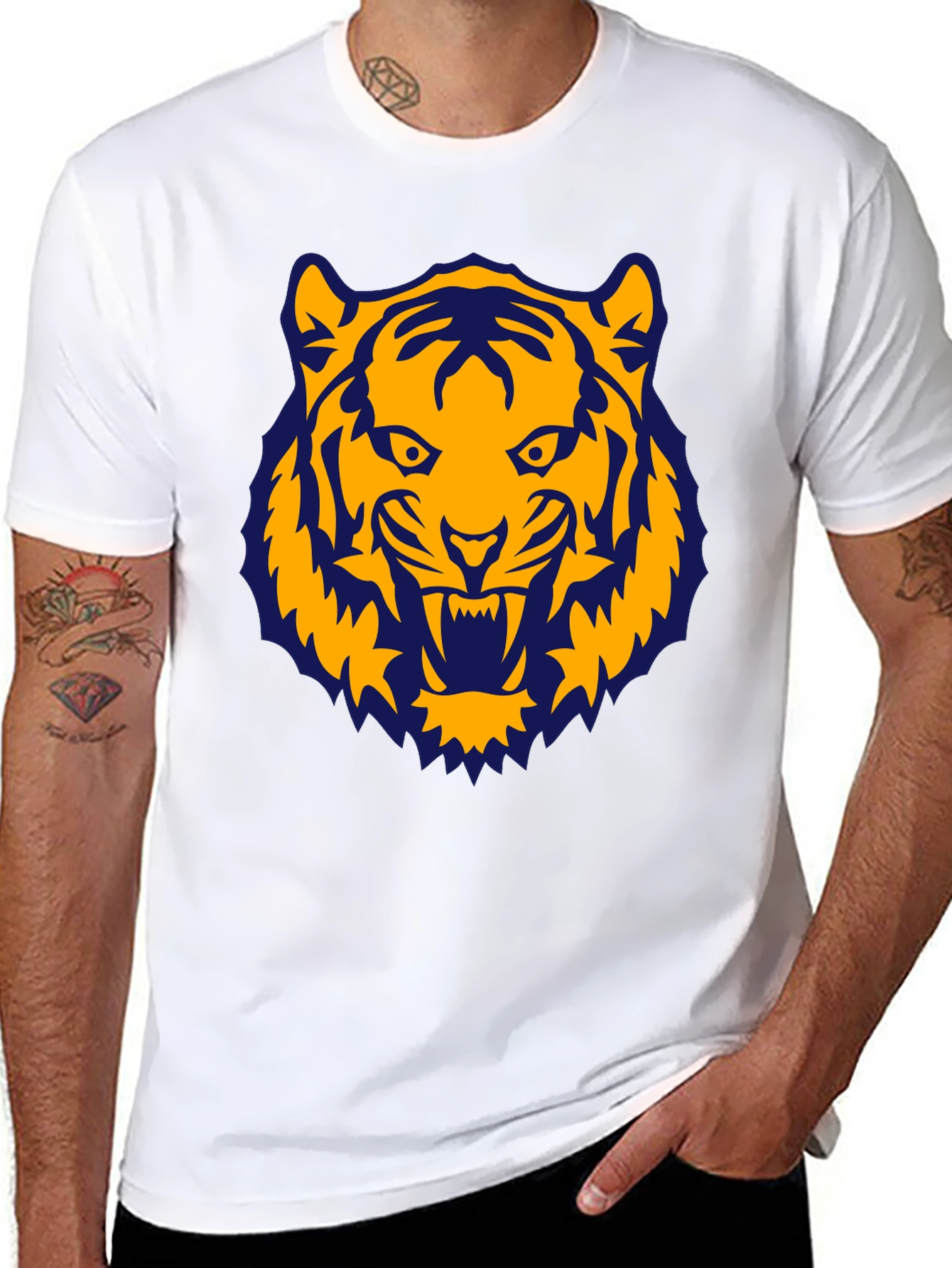 Tiger Graphic Tee - Bold Style