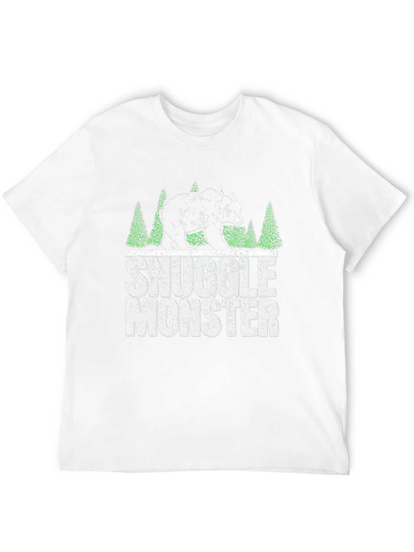 Snuggle Monster Graphic Tee - Bear Forest Design
