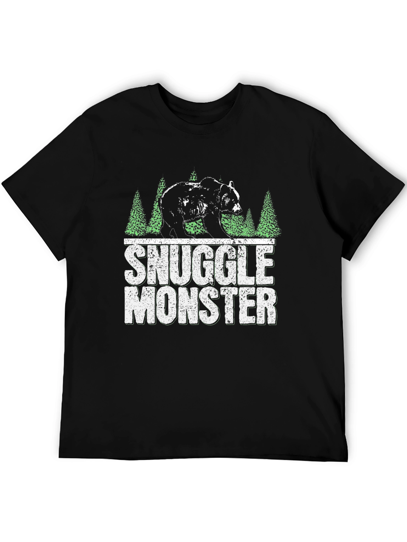 Snuggle Monster Graphic Tee - Bear Forest Design