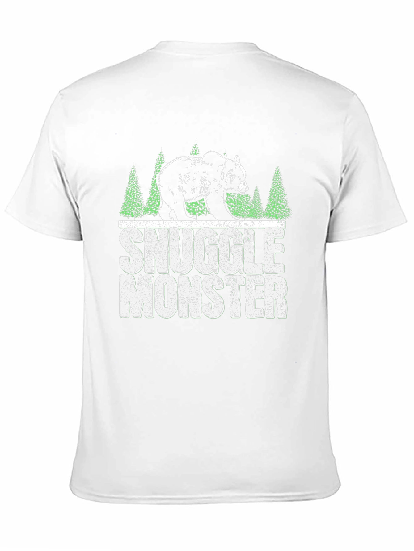 Snuggle Monster Graphic Tee - Bear Forest Design