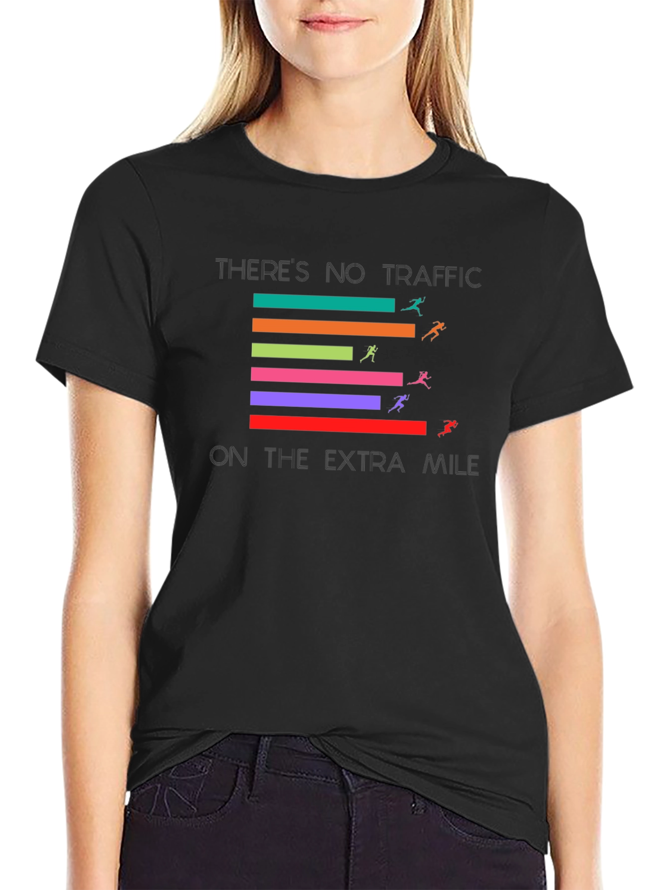 Extra Mile Graphic Tee - Black