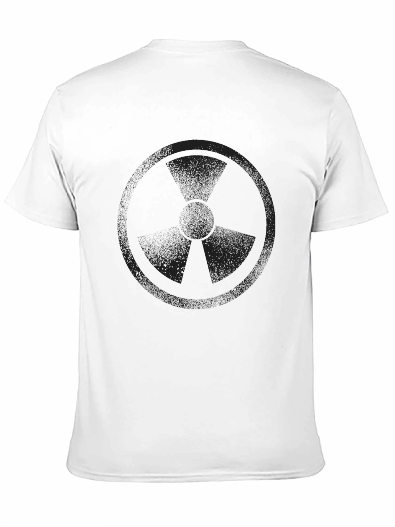 Black Radiation Symbol Graphic T-Shirt