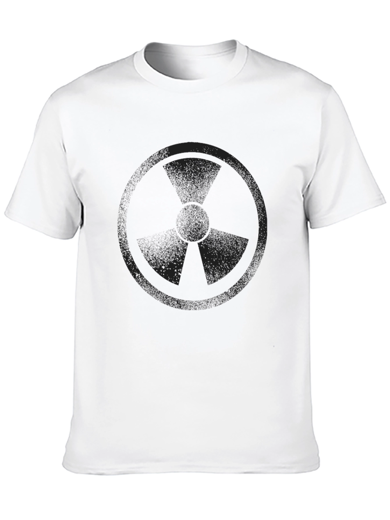 Black Radiation Symbol Graphic T-Shirt