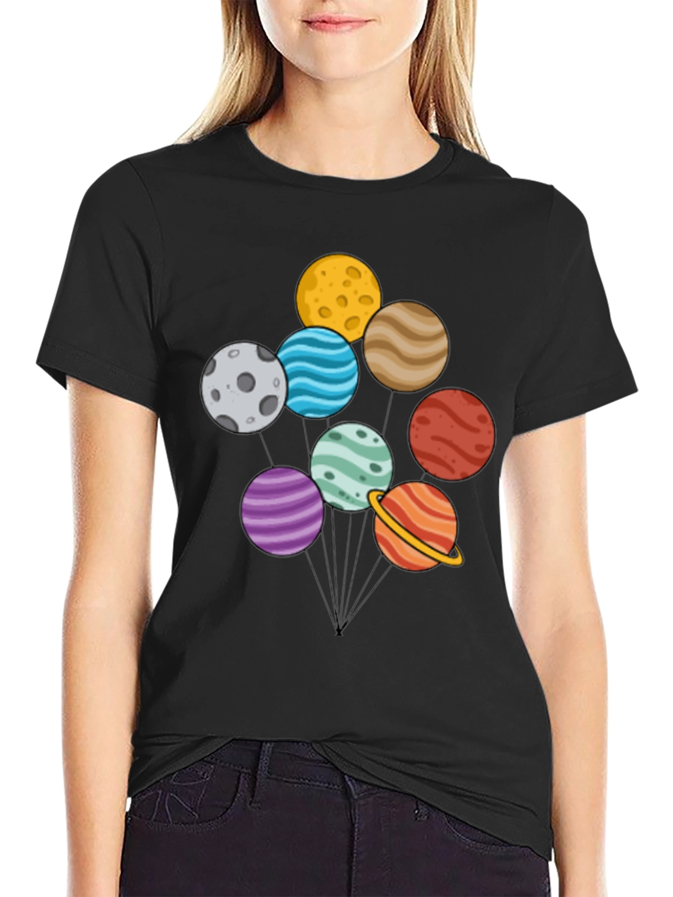 Planets Graphic T-Shirt