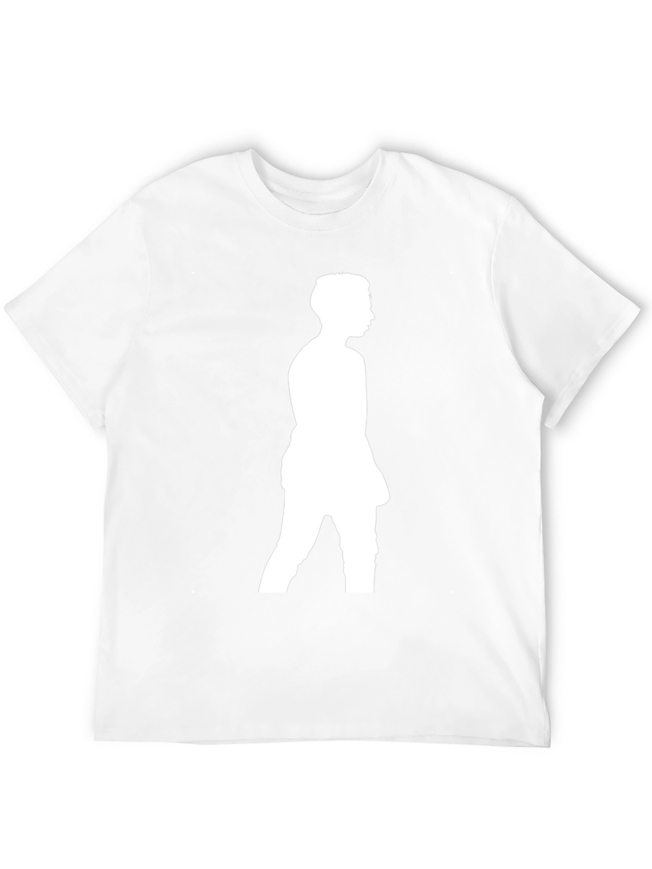 Silhouette Graphic Tee - Black Casual Comfort