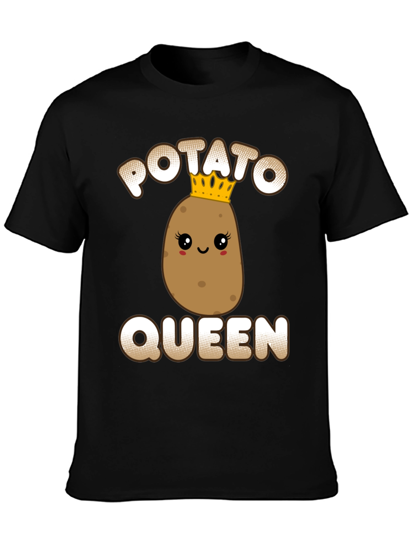 Potato Queen Graphic Tee - Funny T-Shirt