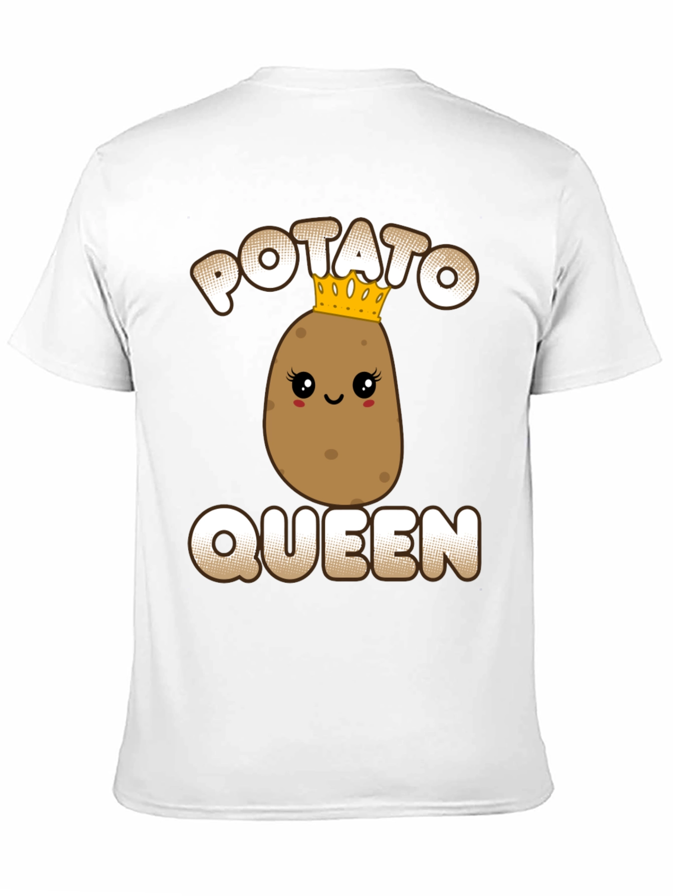 Potato Queen Graphic Tee - Funny T-Shirt