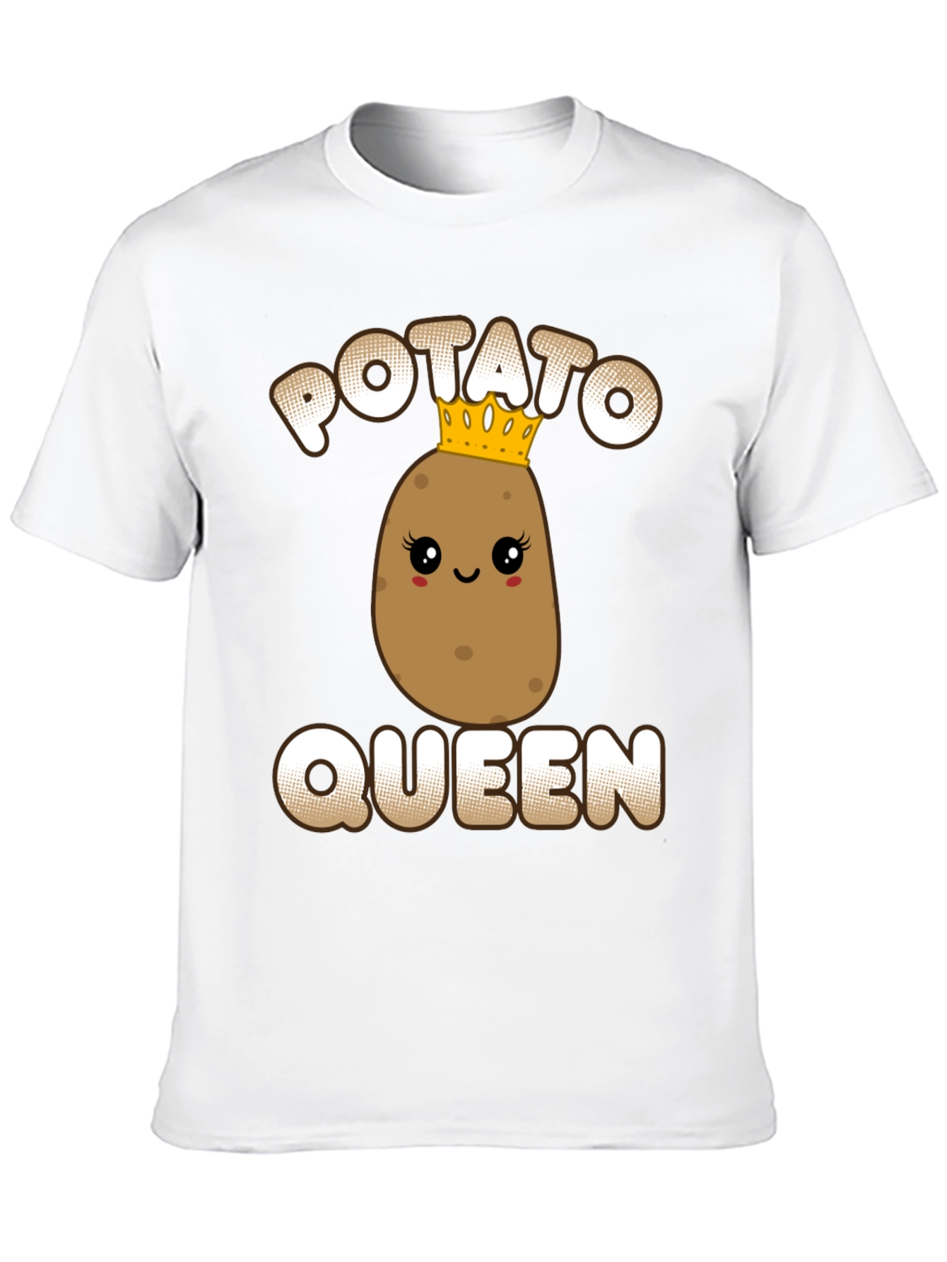 Potato Queen Graphic Tee - Funny T-Shirt