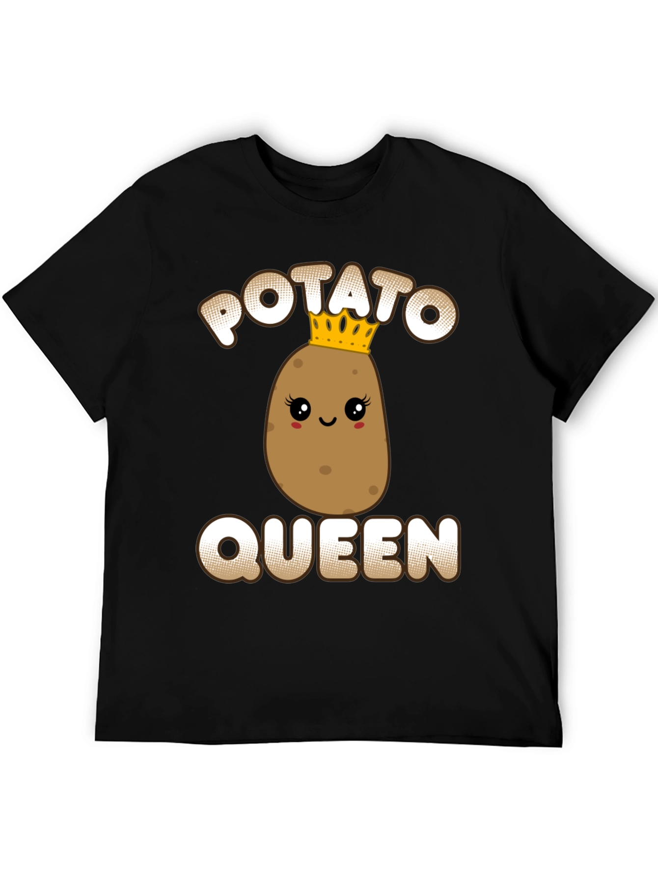 Potato Queen Graphic Tee - Funny T-Shirt