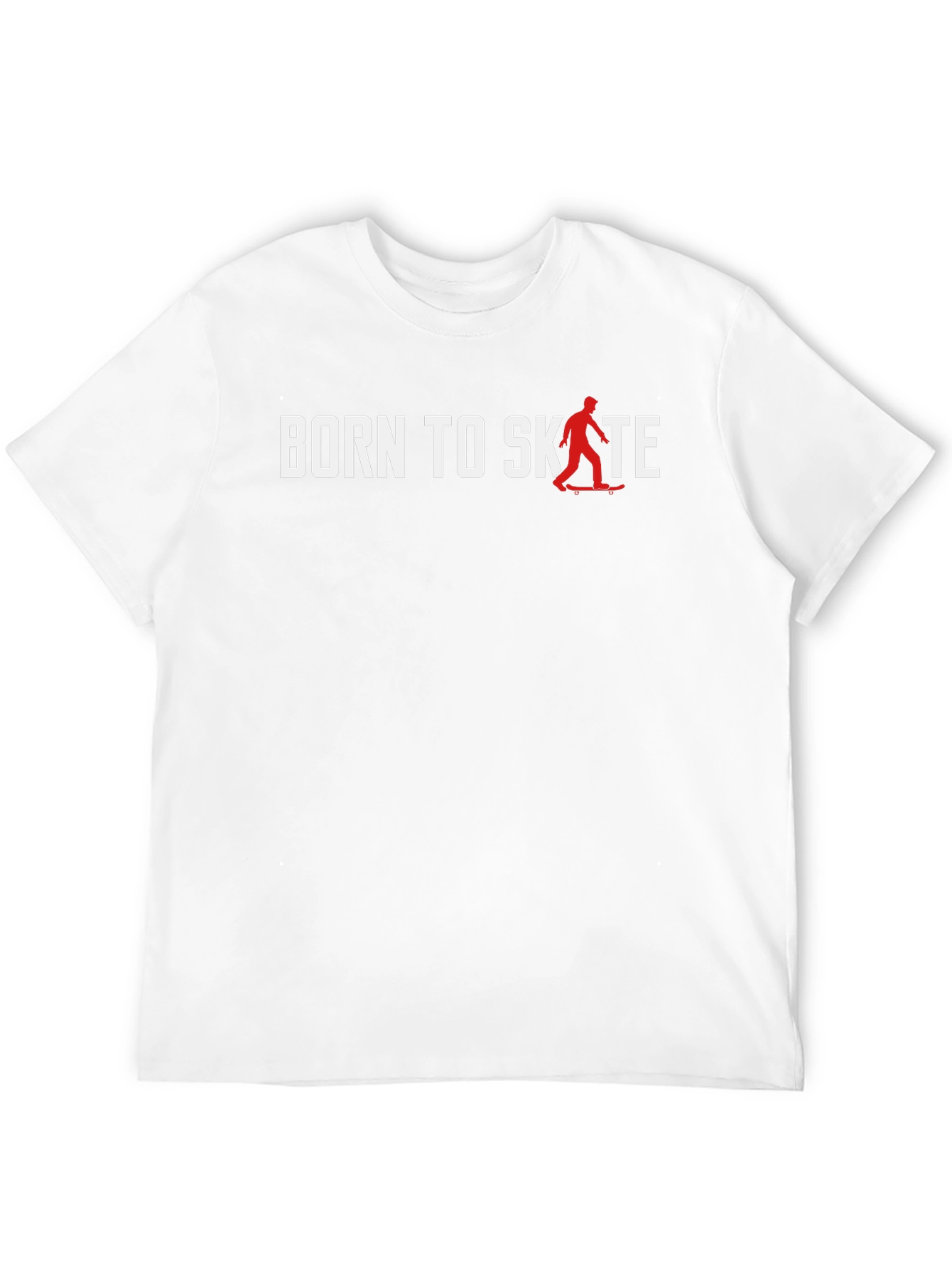 Born to Skate Black Graphic Tee