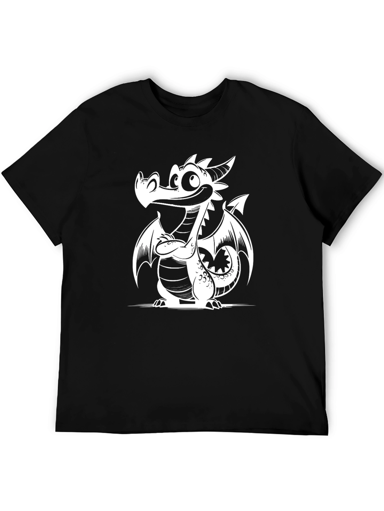 Cartoon Dragon Graphic Tee
