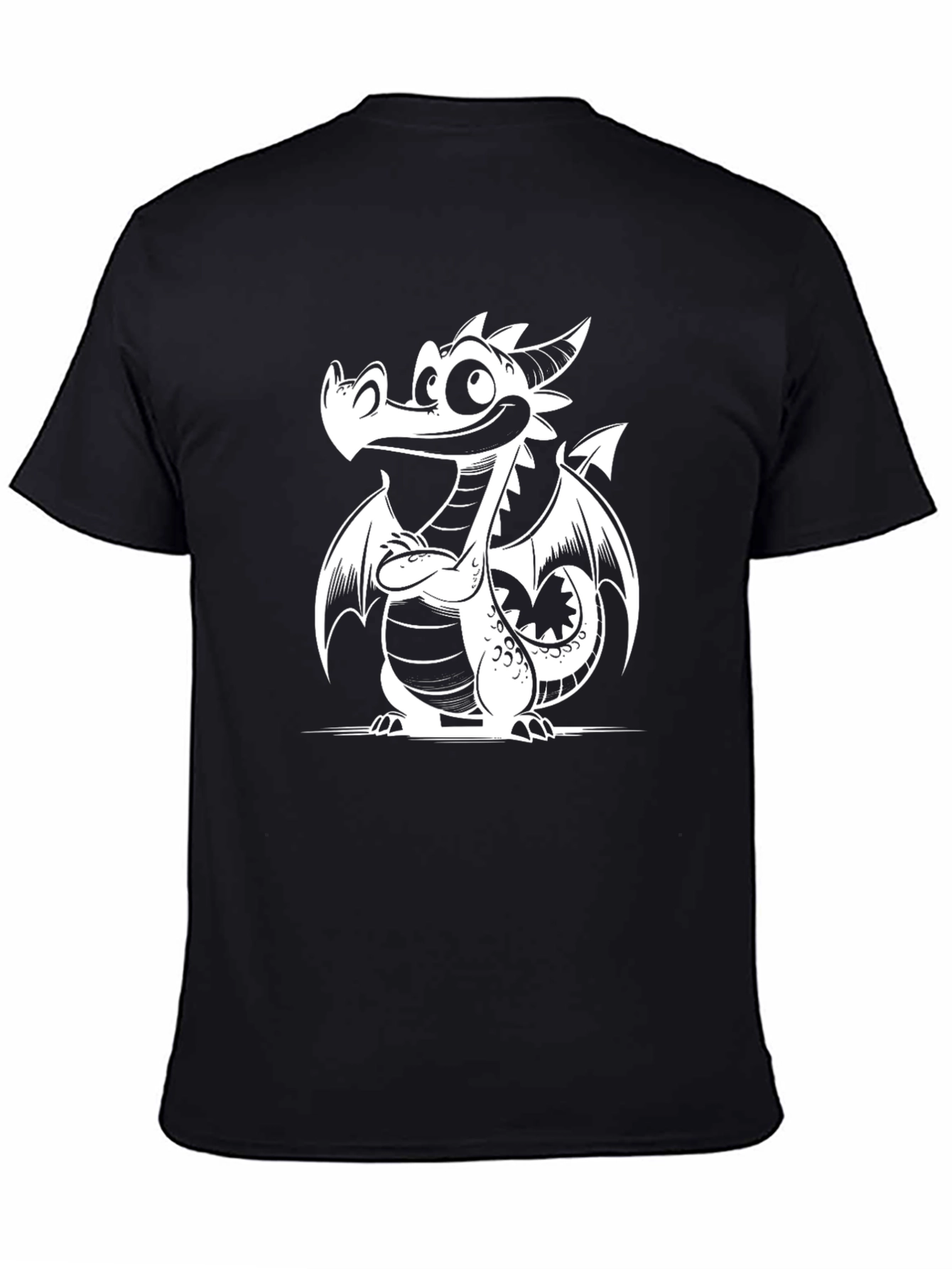 Cartoon Dragon Graphic Tee