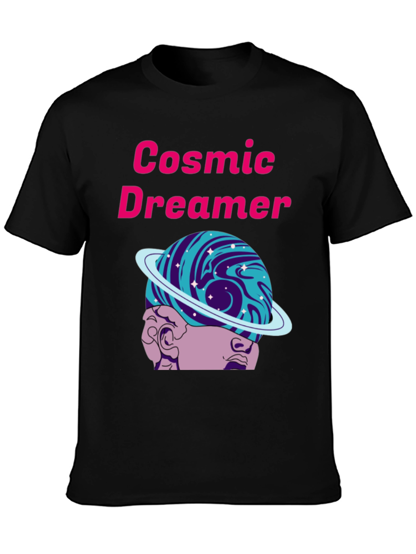 Cosmic Dreamer Graphic T-Shirt