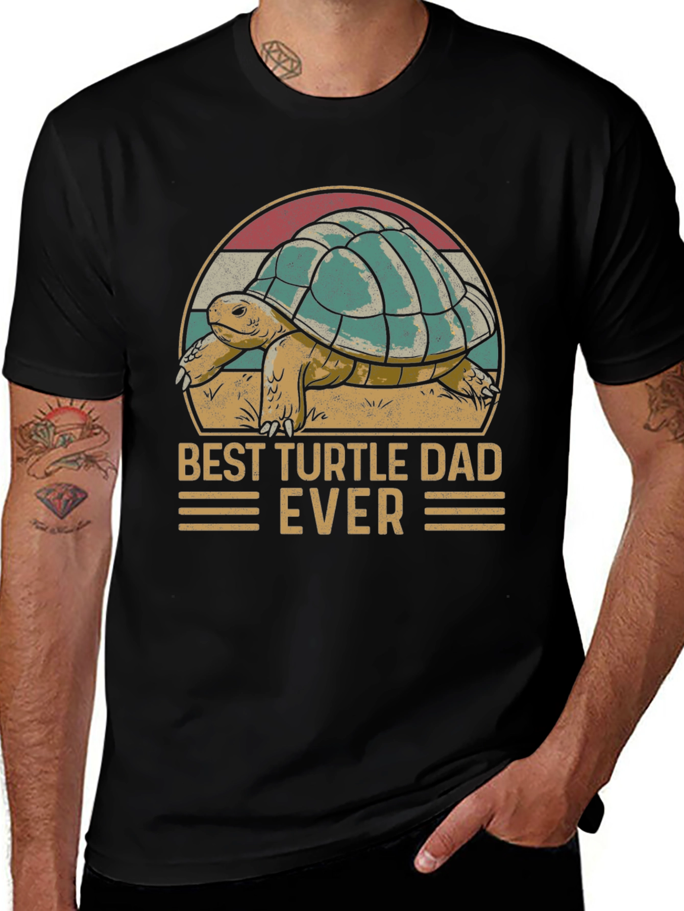 Best Turtle Dad Ever T-Shirt