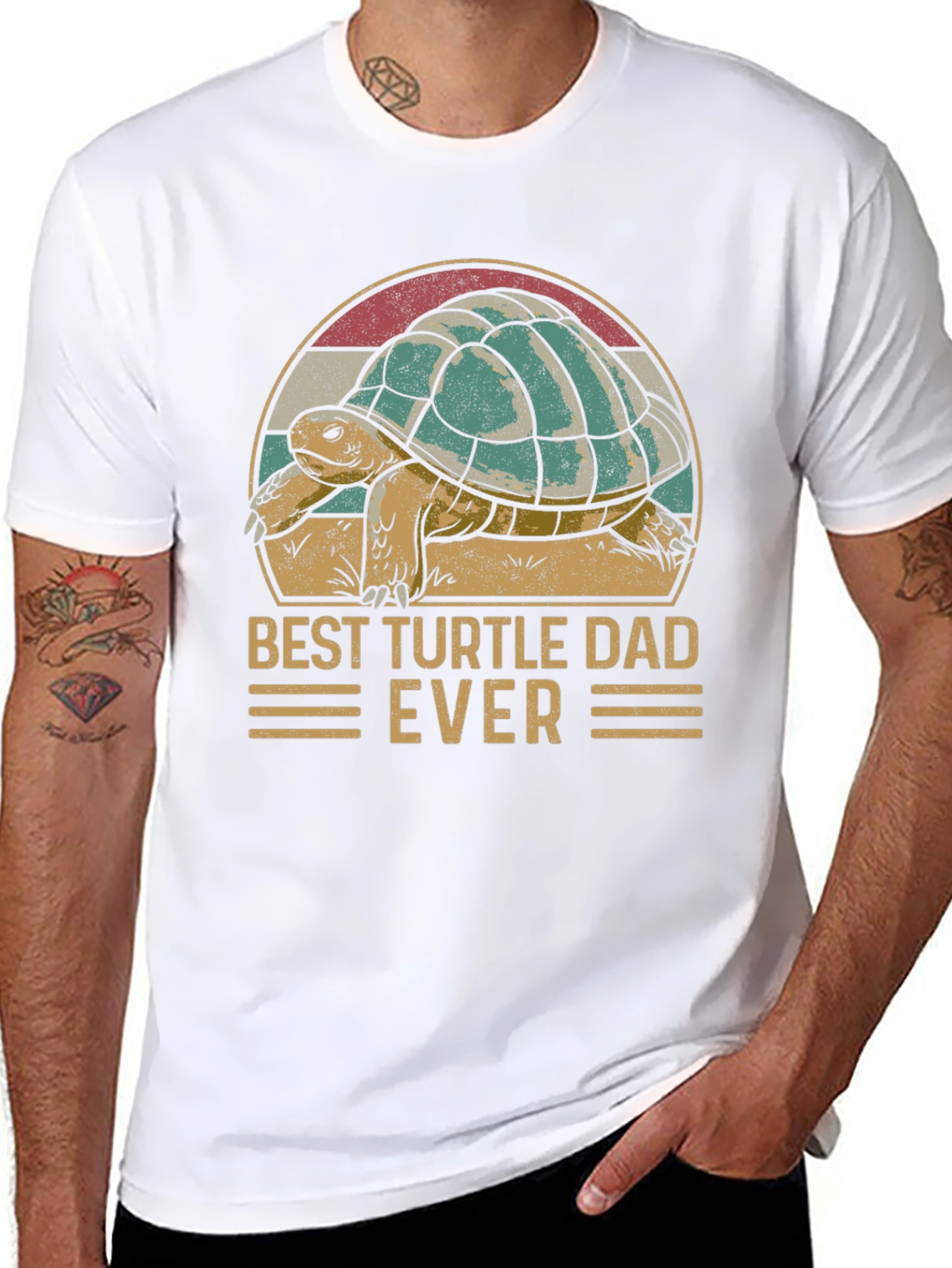 Best Turtle Dad Ever T-Shirt