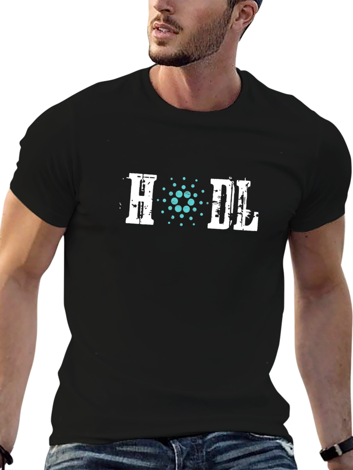 HODL Crypto T-Shirt - Cardano ADA Design