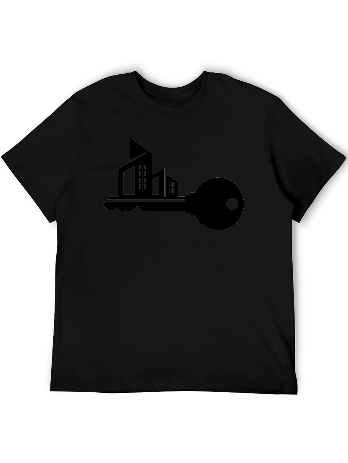 Modern City Key Graphic T-Shirt - Unisex Tee