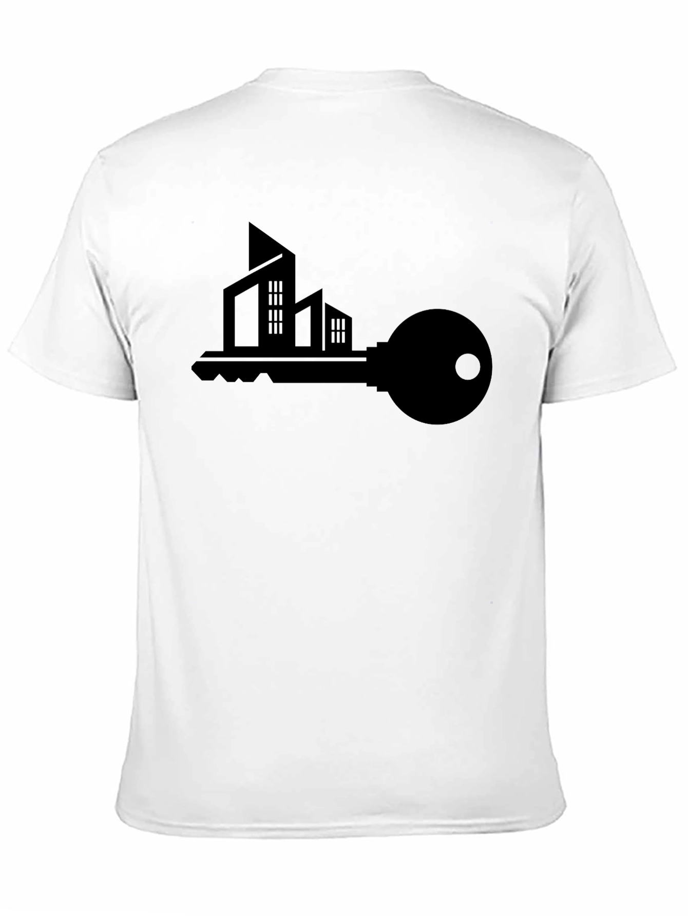 Modern City Key Graphic T-Shirt - Unisex Tee