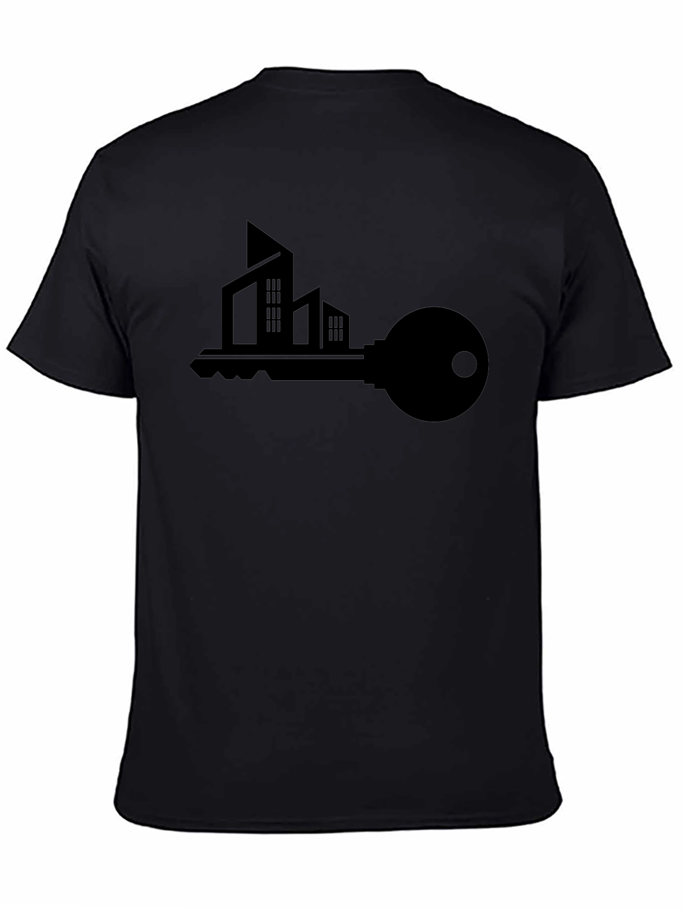 Modern City Key Graphic T-Shirt - Unisex Tee