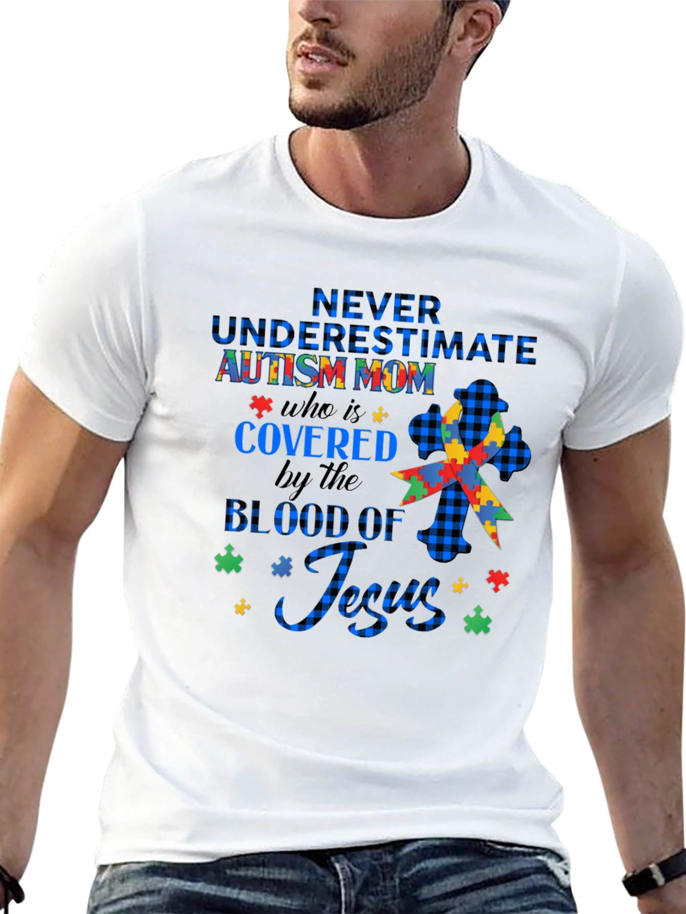 Autism Mom Never Underestimate T-Shirt