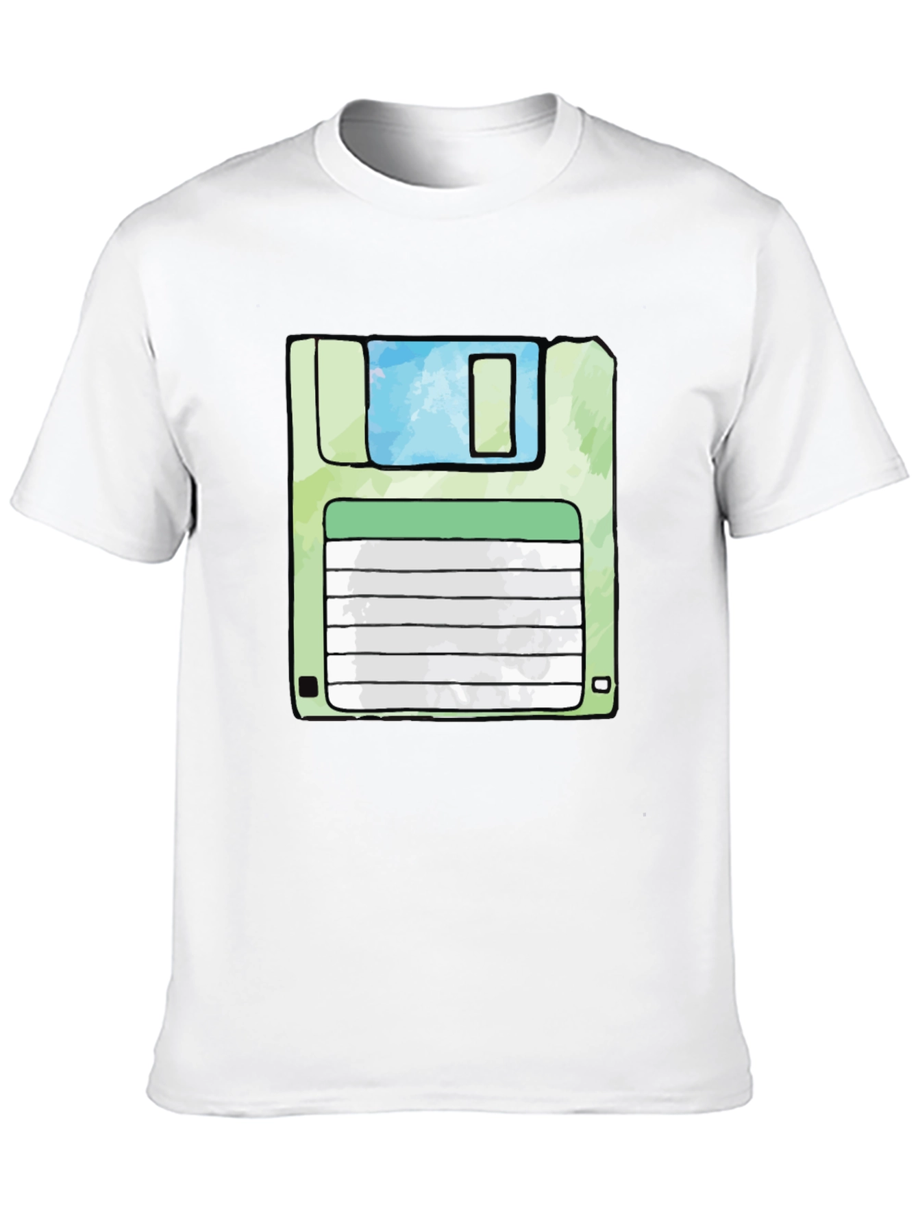 Retro Floppy Disk T-Shirt