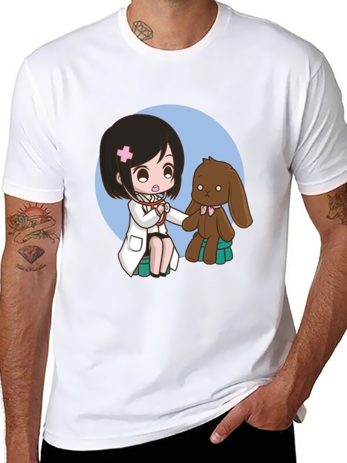 Cute Cartoon Doctor T-Shirt