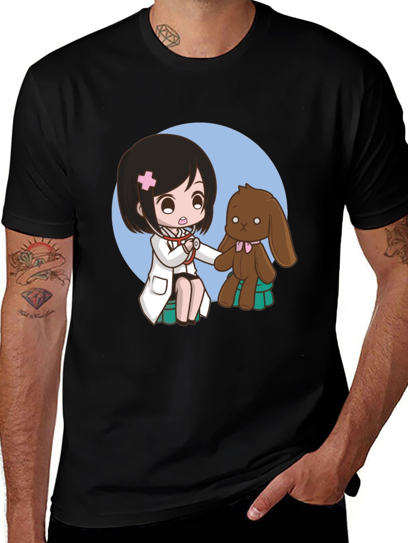 Cute Cartoon Doctor T-Shirt