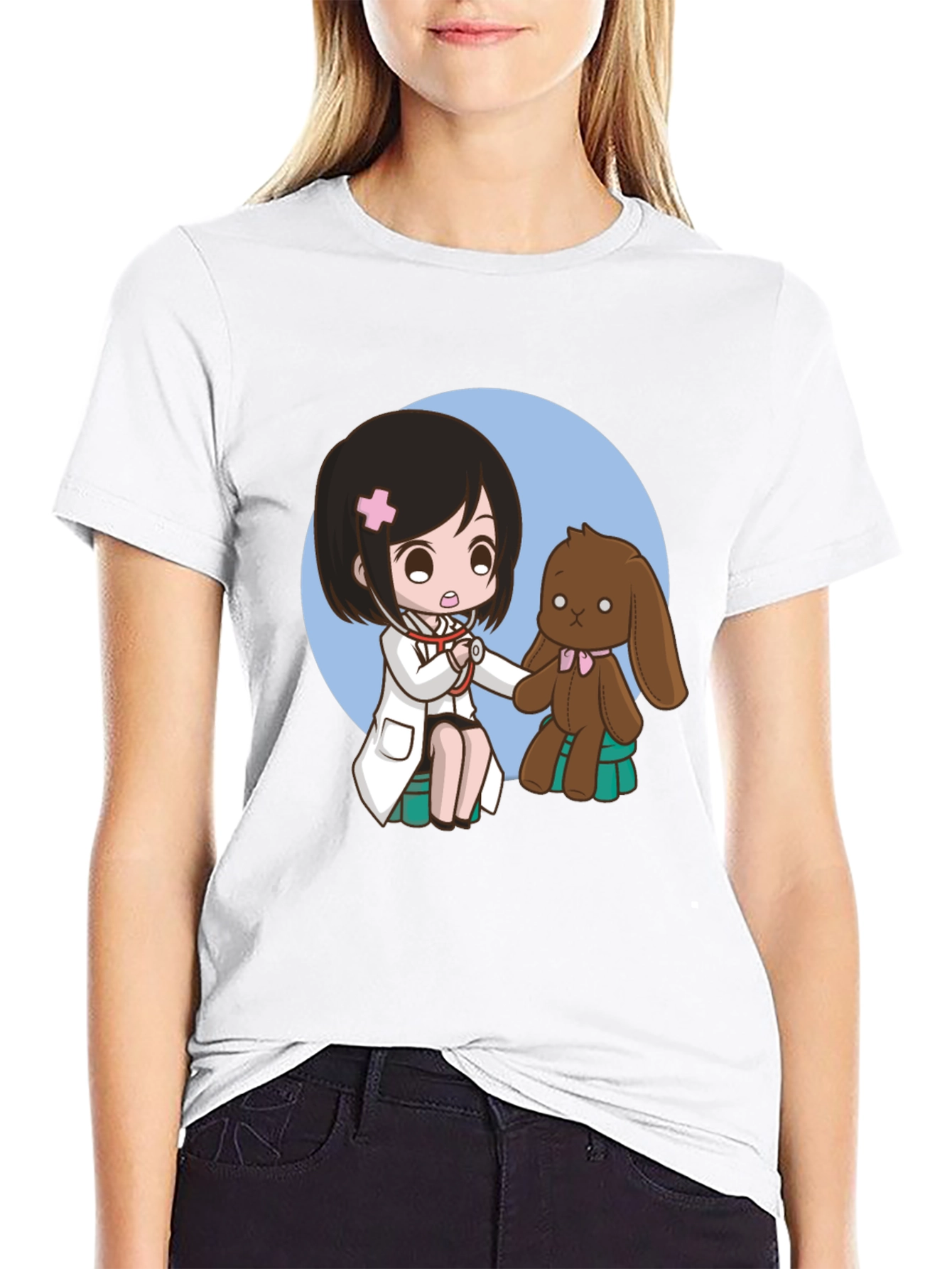 Cute Cartoon Doctor T-Shirt