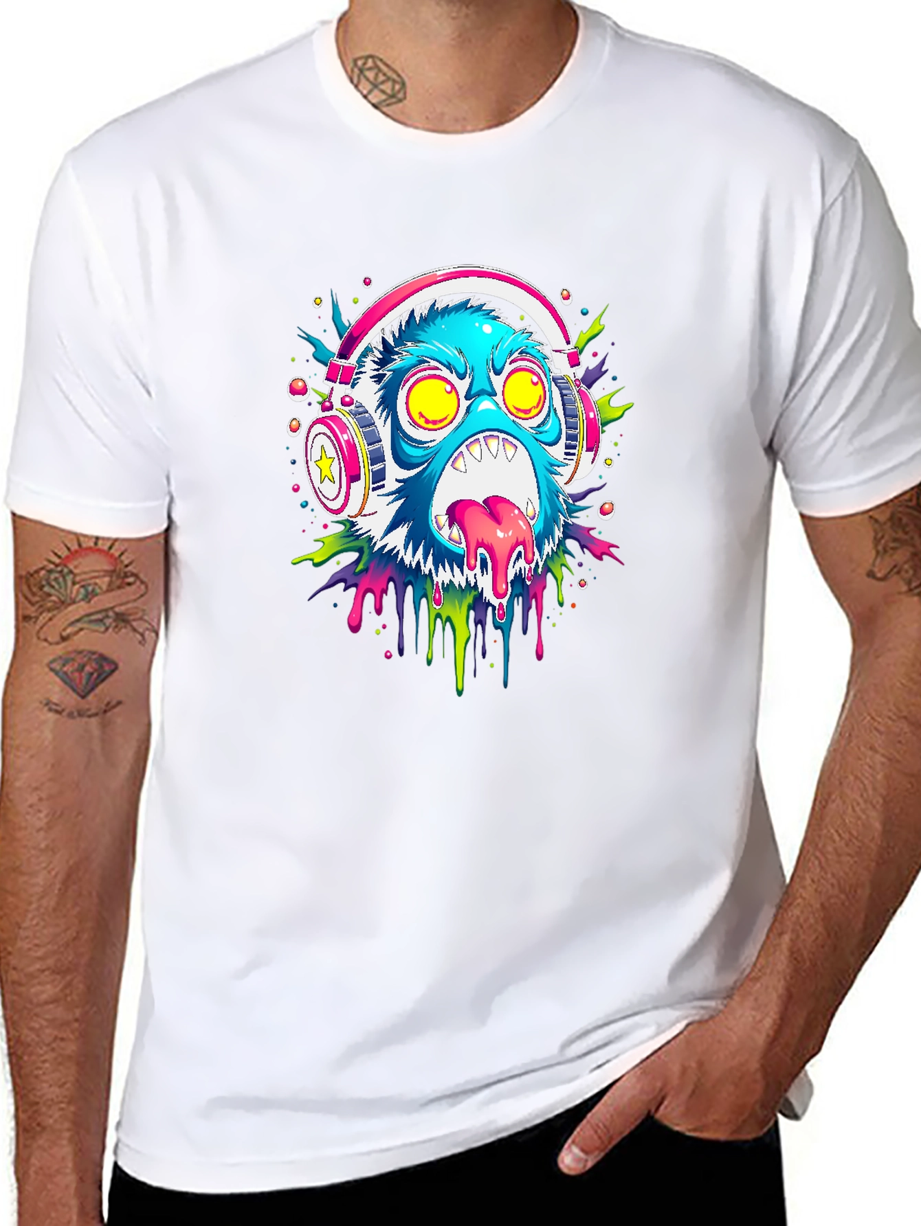 Monster DJ Graphic Tee