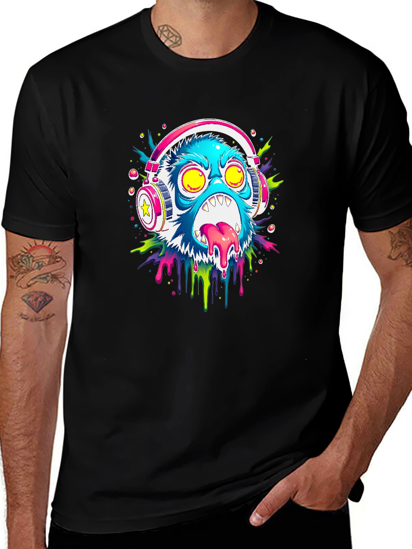 Monster DJ Graphic Tee