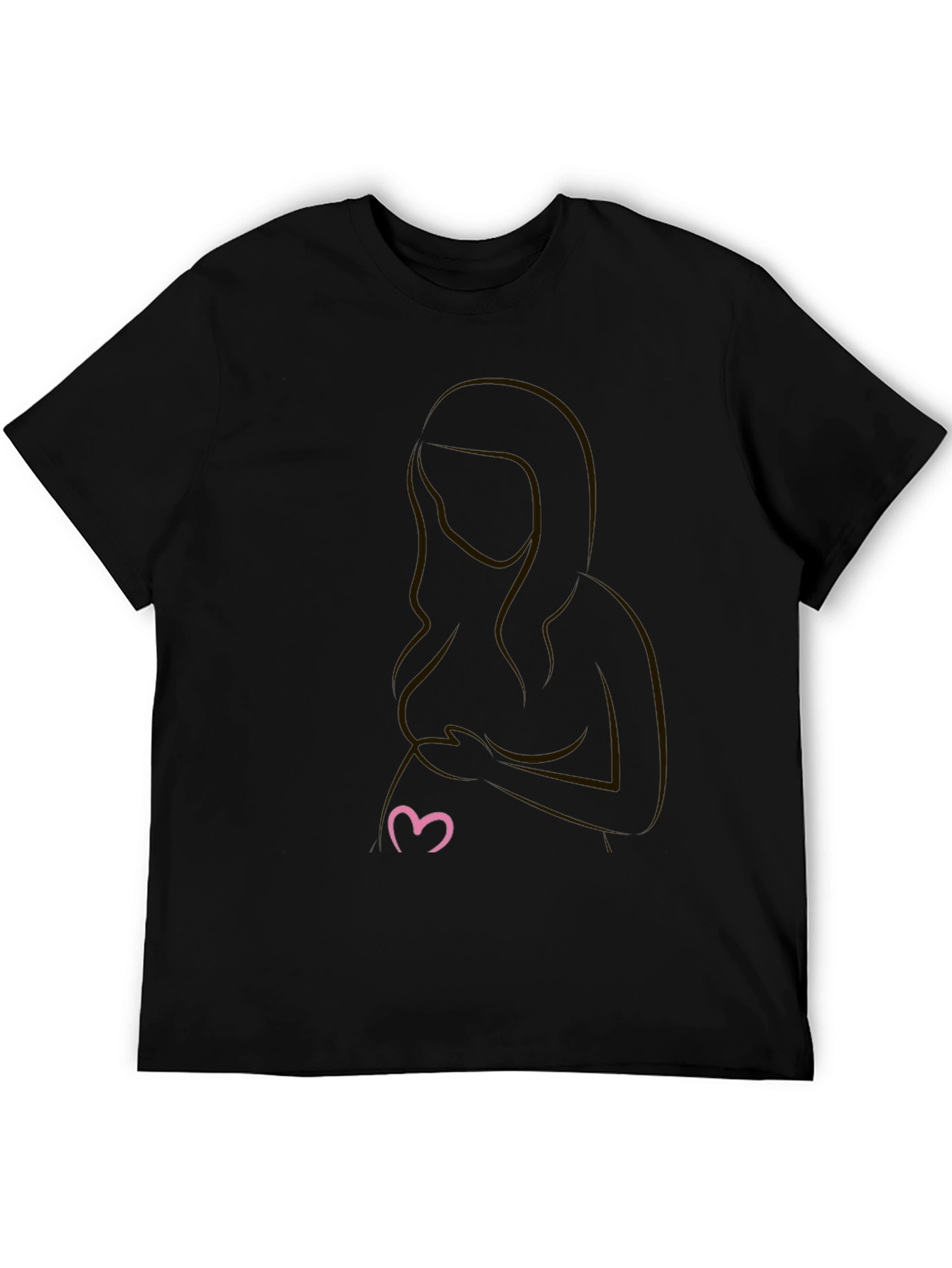 Maternity Silhouette T-Shirt - Expecting Mom