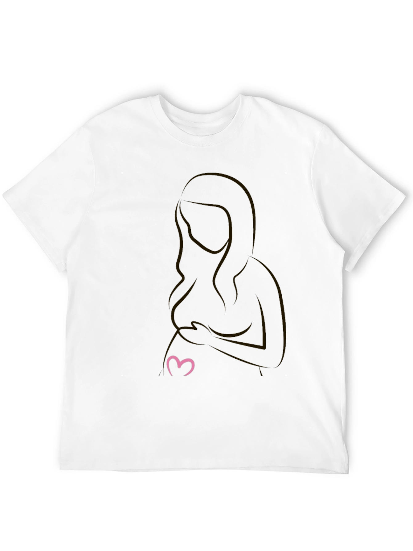 Maternity Silhouette T-Shirt - Expecting Mom
