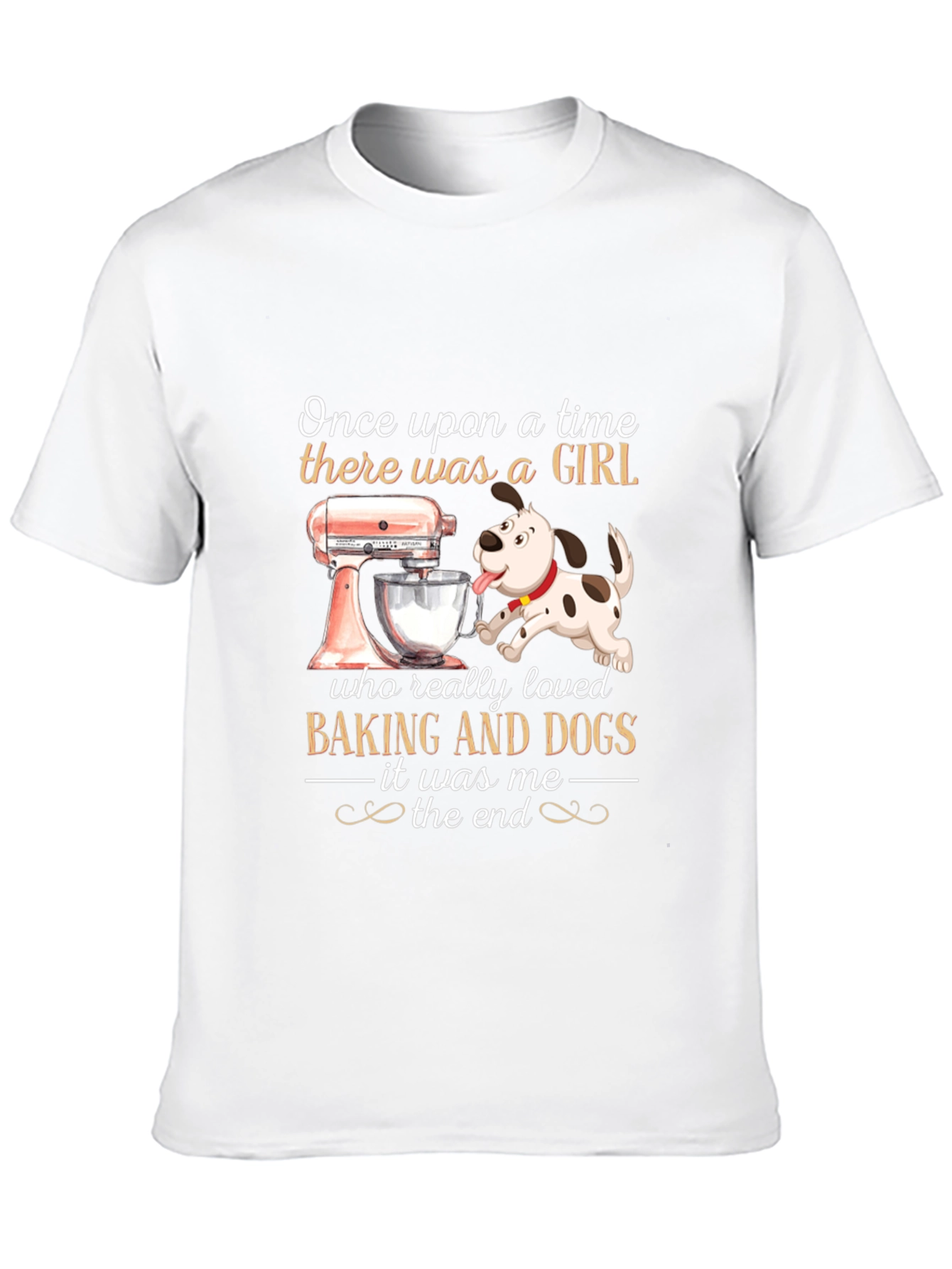 Baking and Dogs Graphic T-Shirt