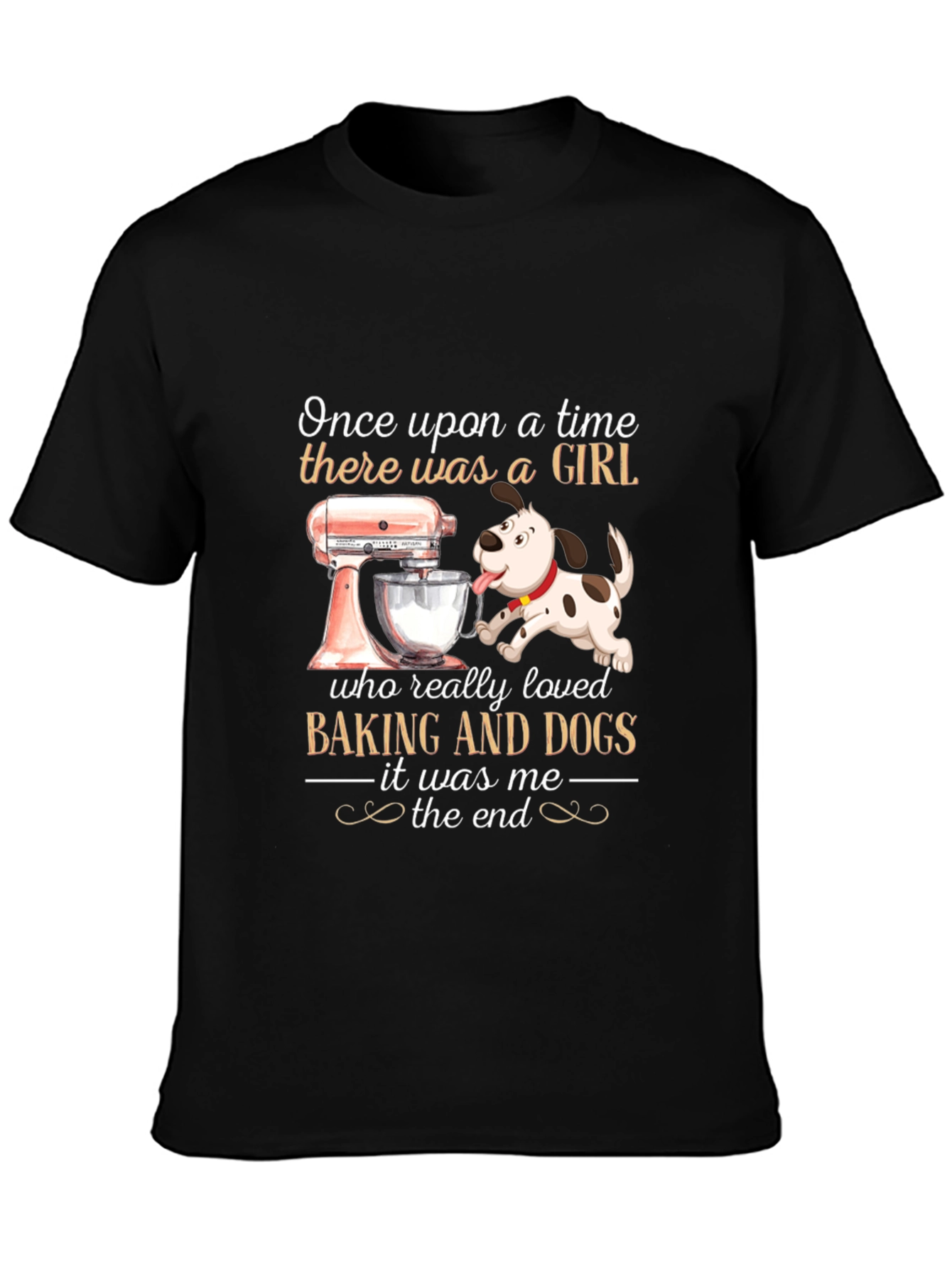 Baking and Dogs Graphic T-Shirt