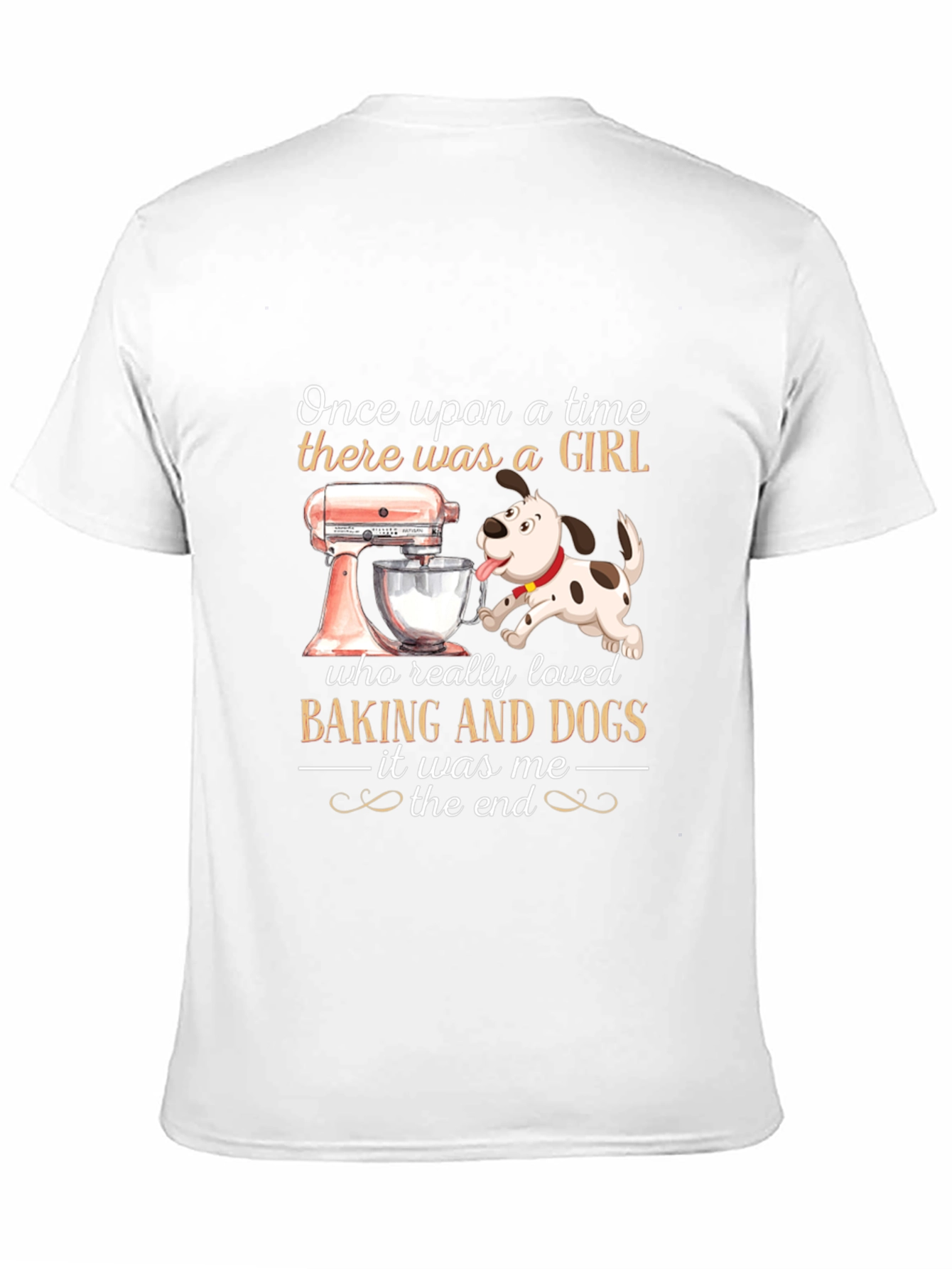 Baking and Dogs Graphic T-Shirt