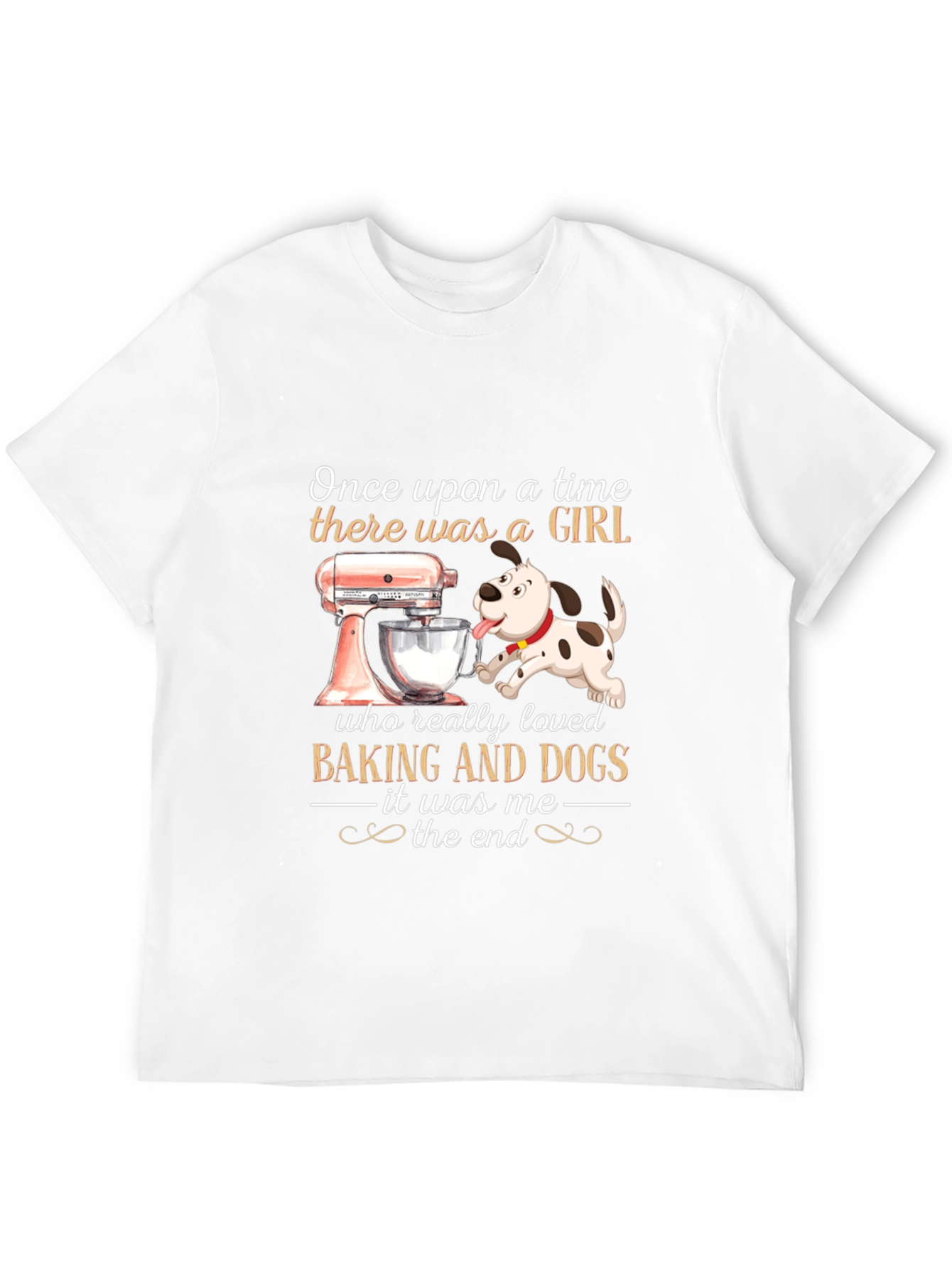 Baking and Dogs Graphic T-Shirt