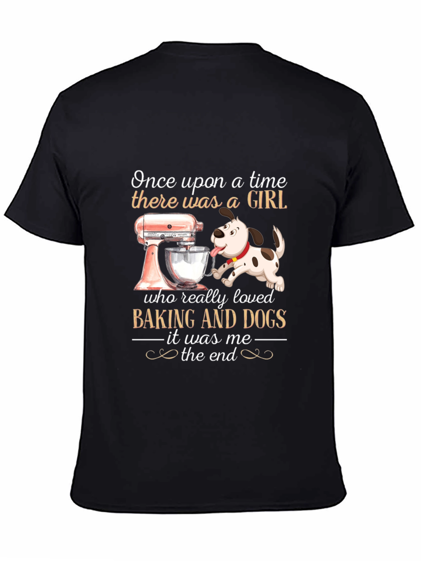 Baking and Dogs Graphic T-Shirt