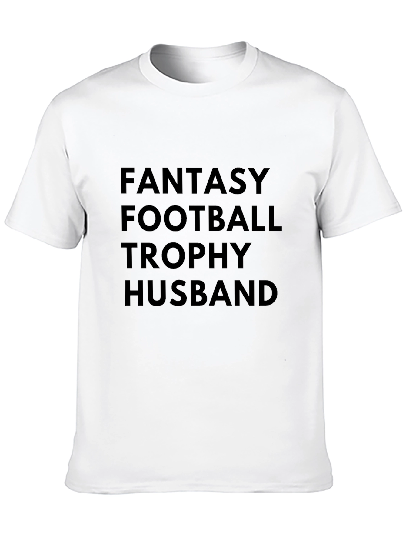 Fantasy Football Trophy Husband Graphic T-Shirt