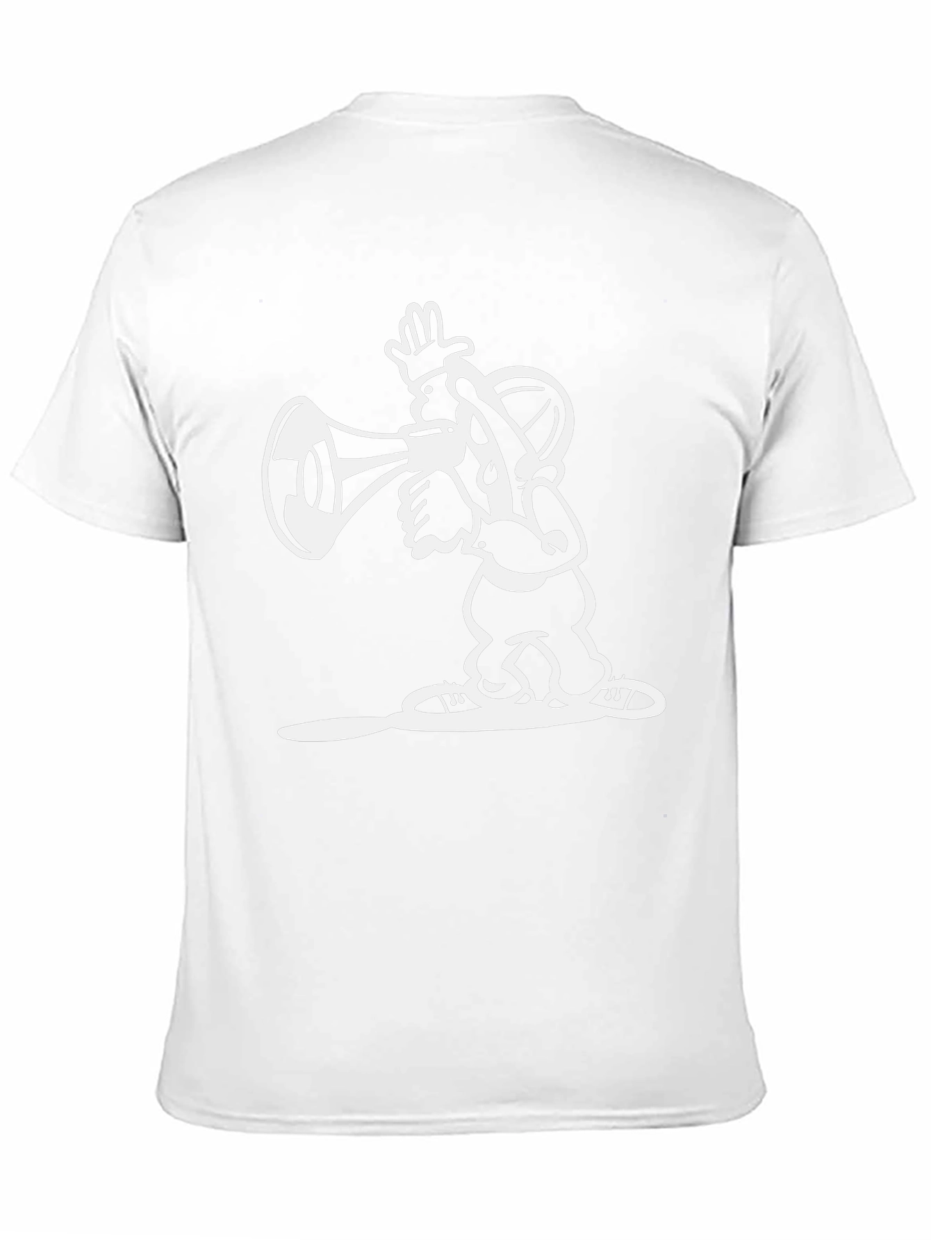 Cartoon Graphic Black T-Shirt