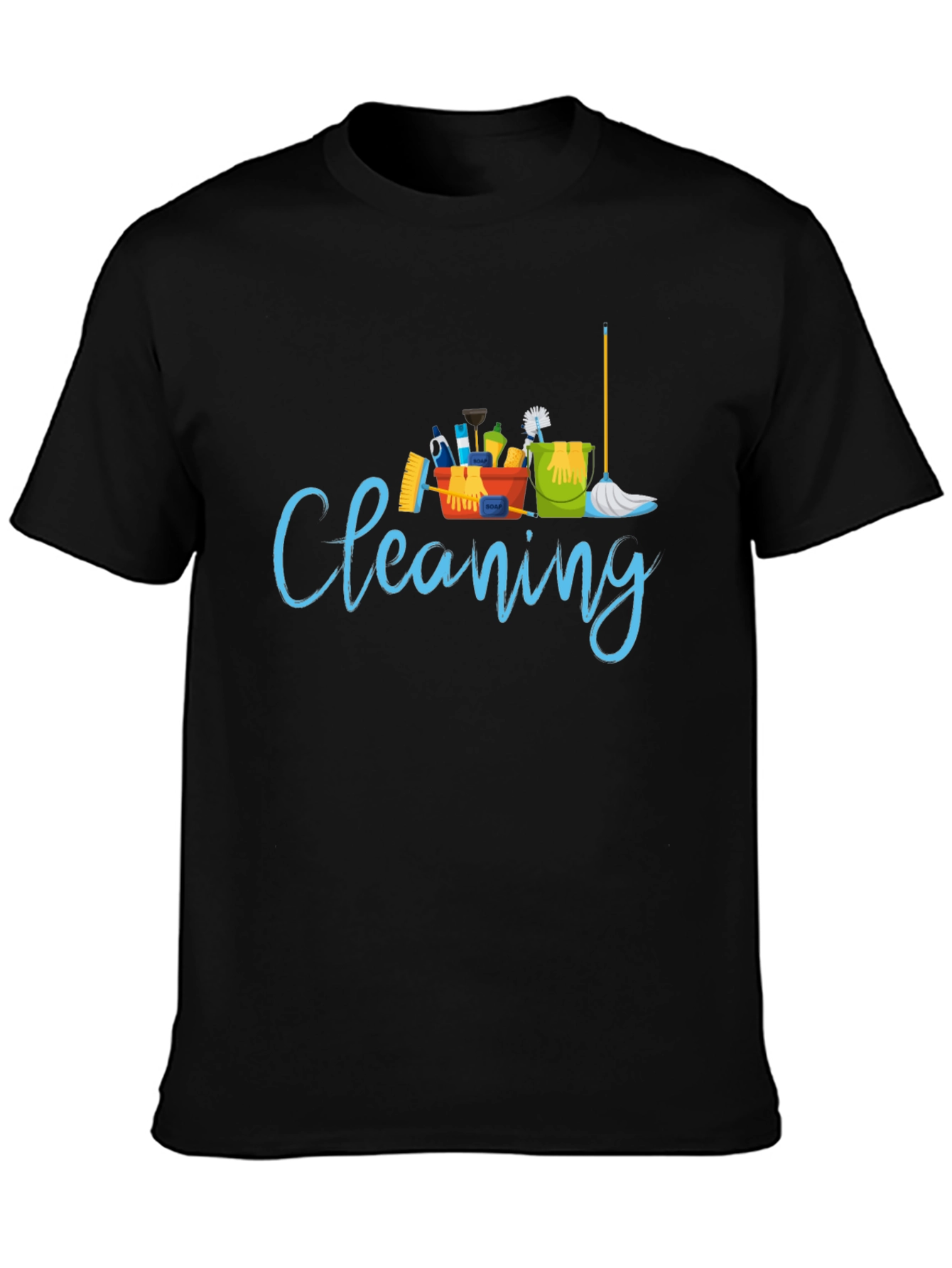 Cleaning Crew T-Shirt - Fun Housekeeping Apparel