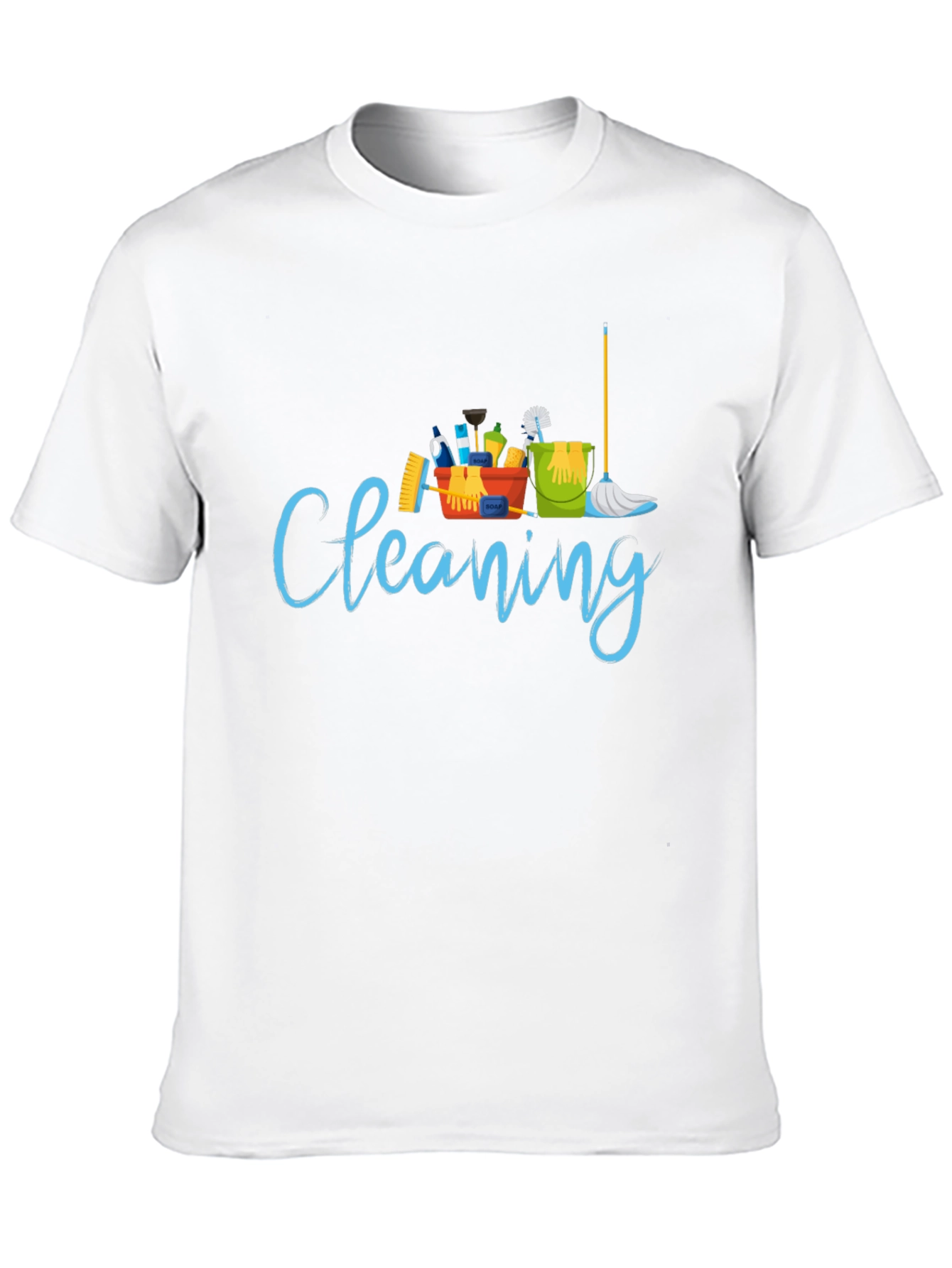 Cleaning Crew T-Shirt - Fun Housekeeping Apparel