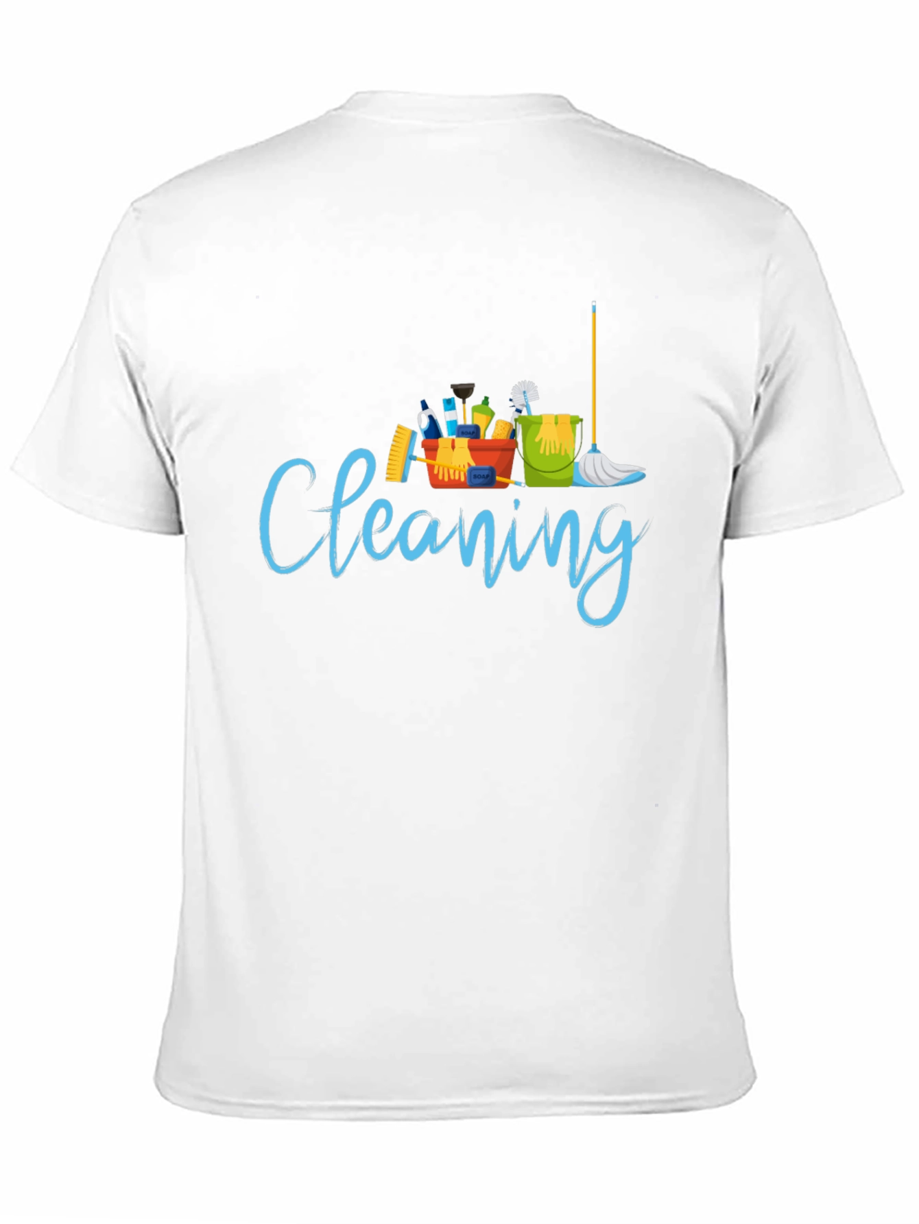 Cleaning Crew T-Shirt - Fun Housekeeping Apparel