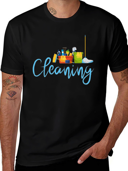 Cleaning Crew T-Shirt - Fun Housekeeping Apparel