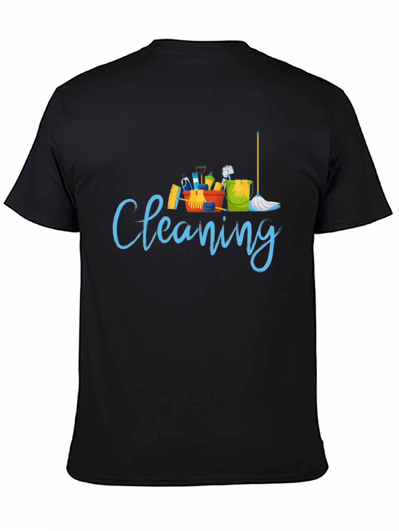 Cleaning Crew T-Shirt - Fun Housekeeping Apparel