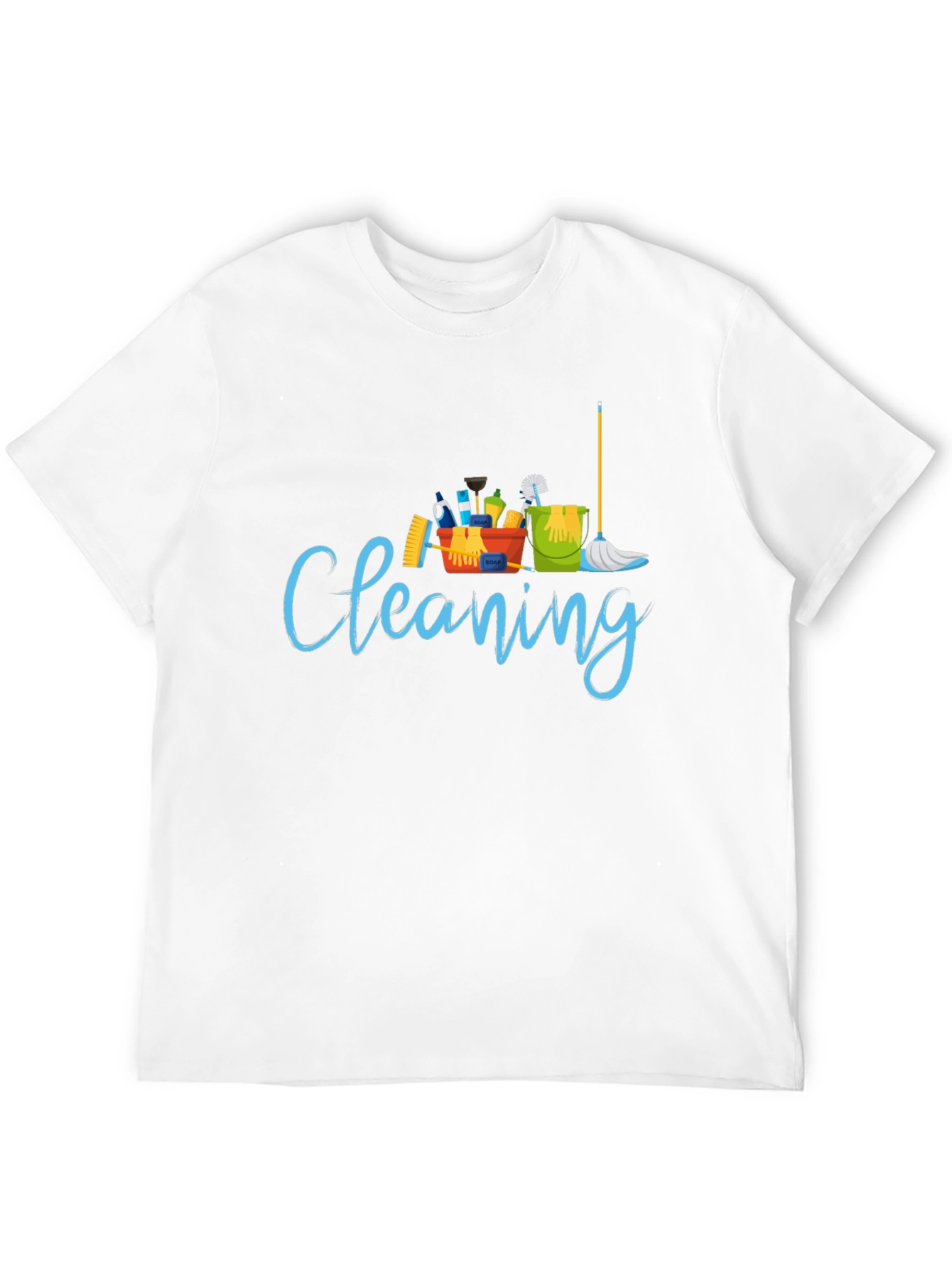 Cleaning Crew T-Shirt - Fun Housekeeping Apparel