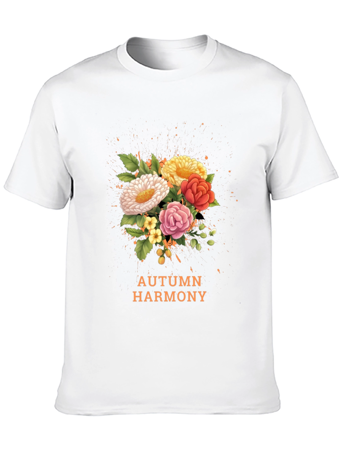Autumn Harmony Floral T-Shirt