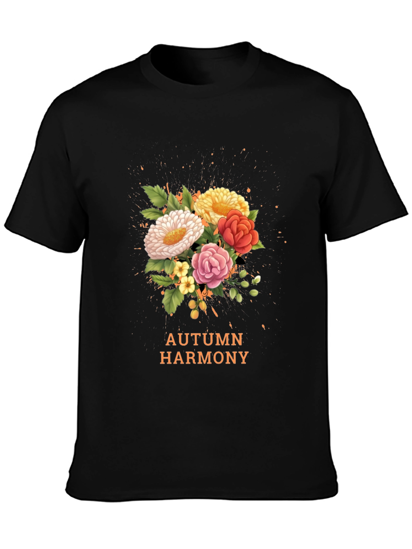 Autumn Harmony Floral T-Shirt