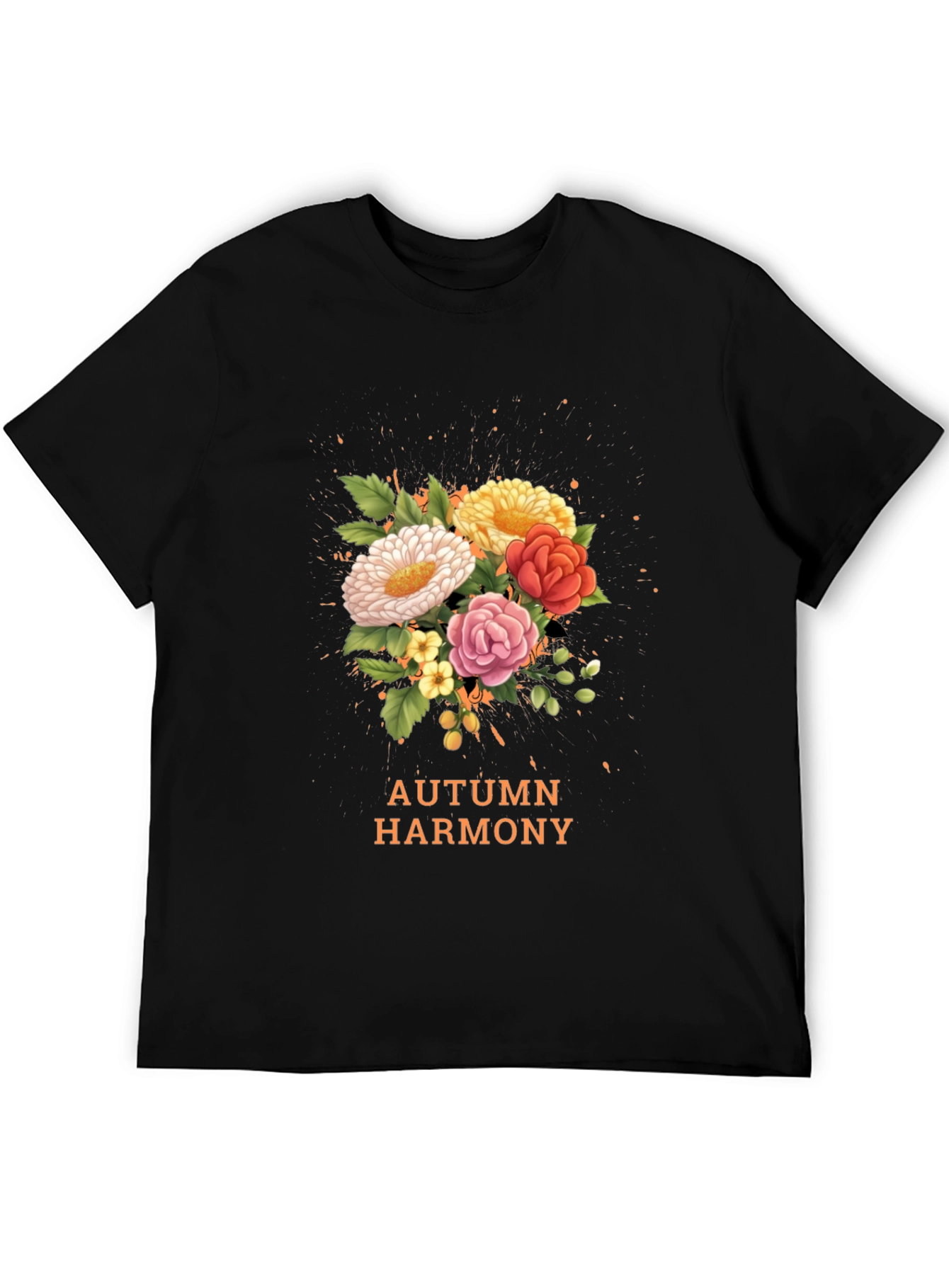 Autumn Harmony Floral T-Shirt