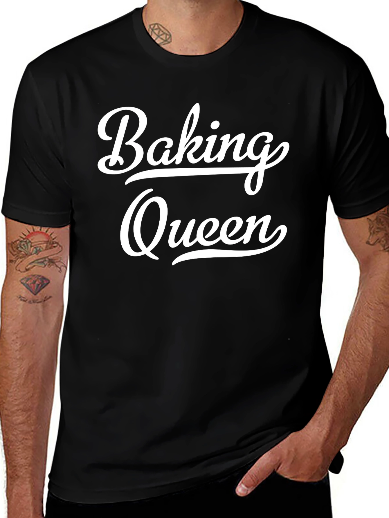 Baking Queen Black T-Shirt